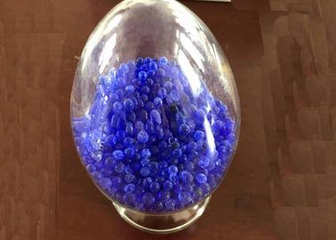 中国 湿気の吸収物のケイ酸ゲル色の表示器は、青いシリコーンのゲル乾燥剤に玉を付けます サプライヤー